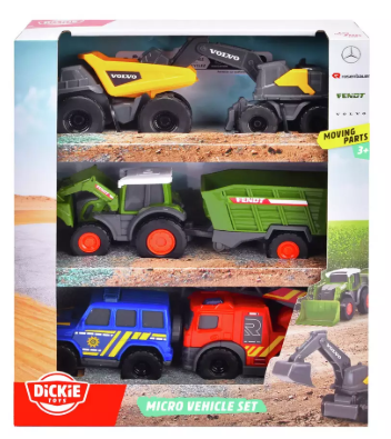 MICRO PACK 6 VEHICULOS 8 CM.