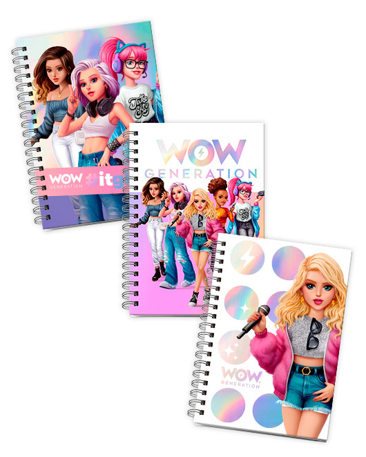 LIBRETA A5 WOW GENERATION