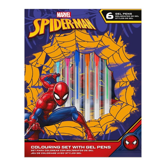 BOLIS GEL C/CUAD.ACTIV.SPIDERMAN
