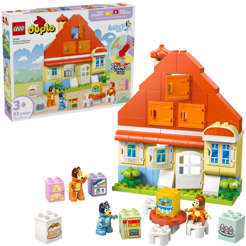 CASA FAMILIAR DE BLUEY C/JUEGO
