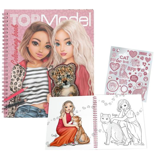 LIBRO COLOREAR LEOHEART TOP MODEL