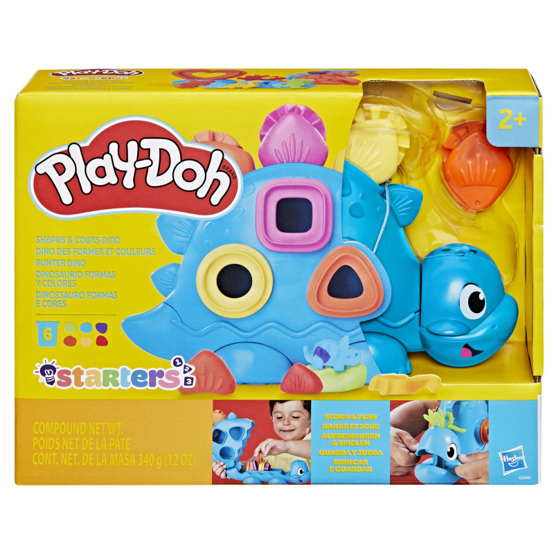 PLAYDOH DINOSAURIO FORM/COL.