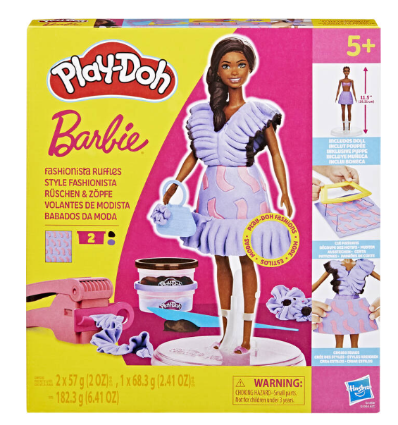 PLAYDOH BARBIE VOLANTES MODISTA