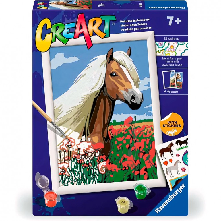 CREART CABALLO HAFLINGER