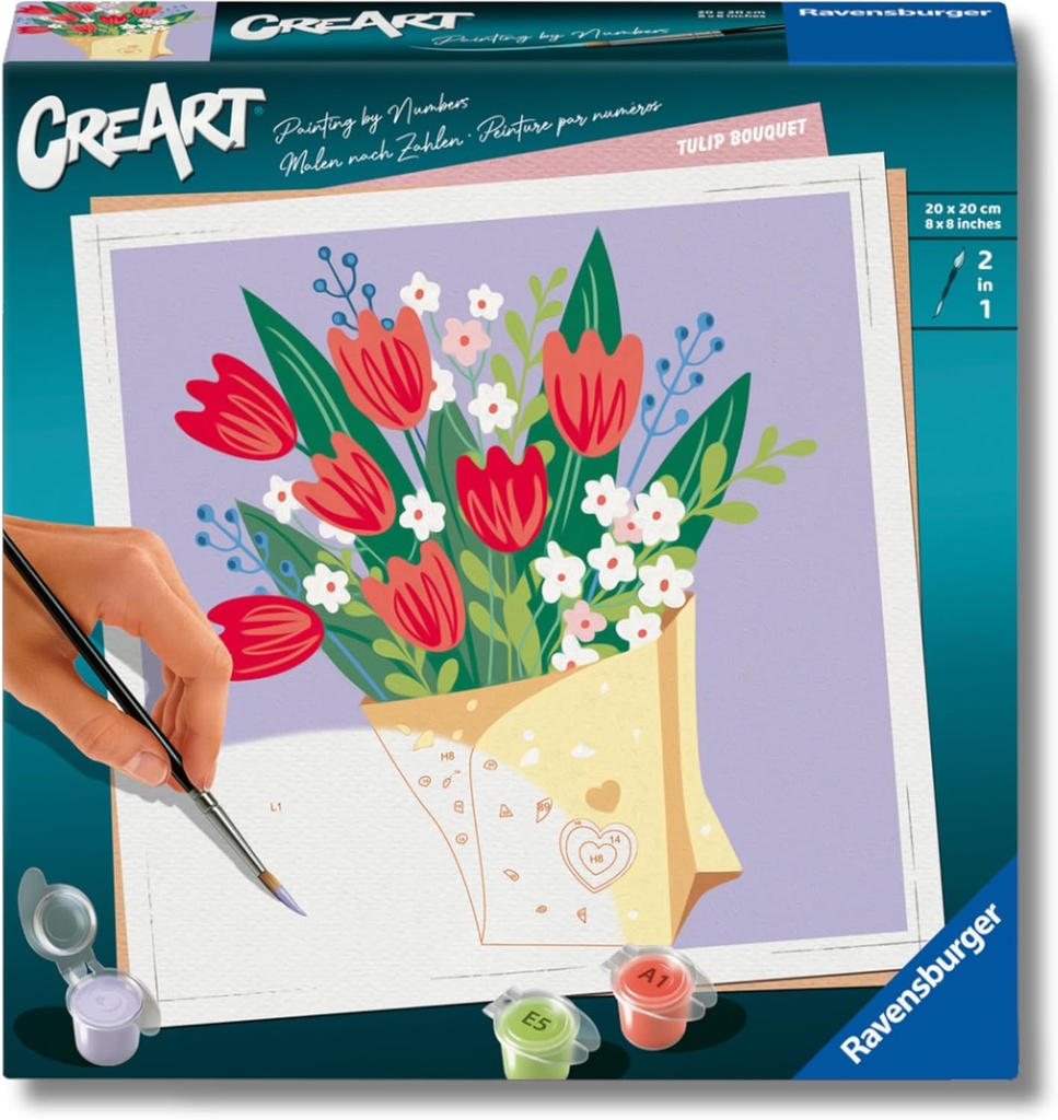 CREART RAMO TULIPANES