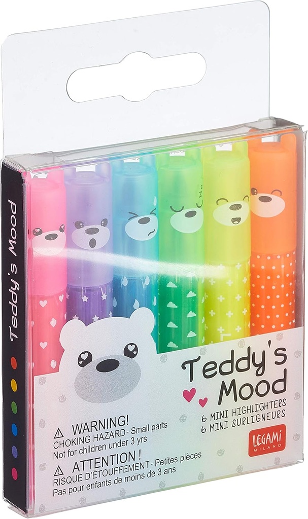 SUBRAYADORES MINI OSO PELUCHE
