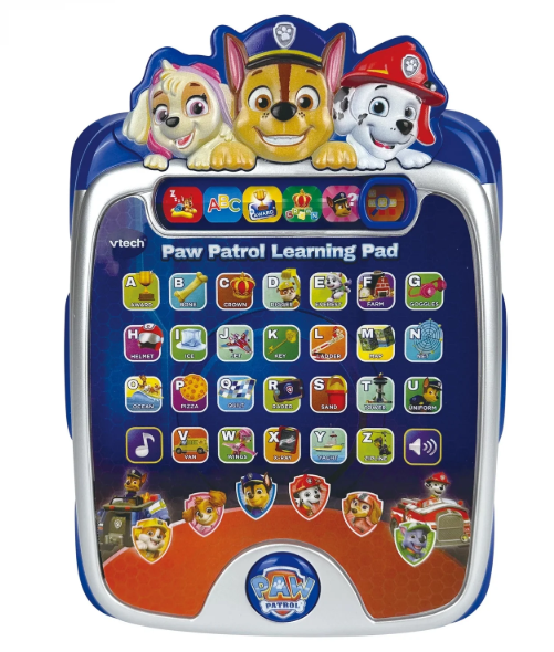 TABLET ALFABETO PAW PATROL