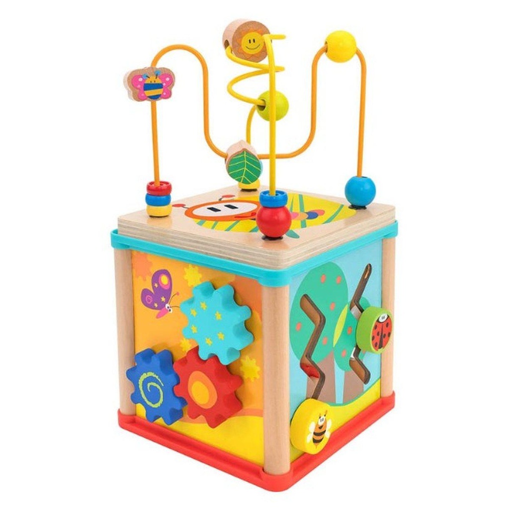 CUBO MULTIACTIVIDADES MADERA