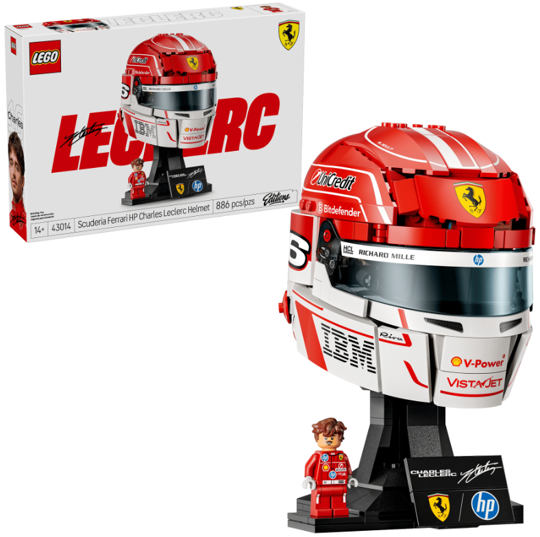CASCO CHARLES LECLERC FERRARI