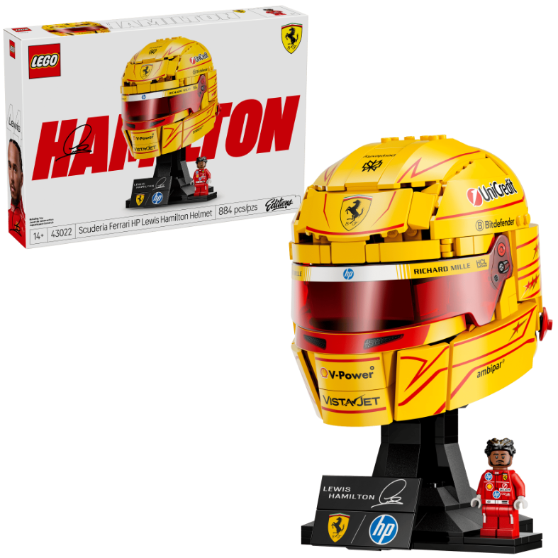 CASCO LEWIS HAMILTON FERRARI
