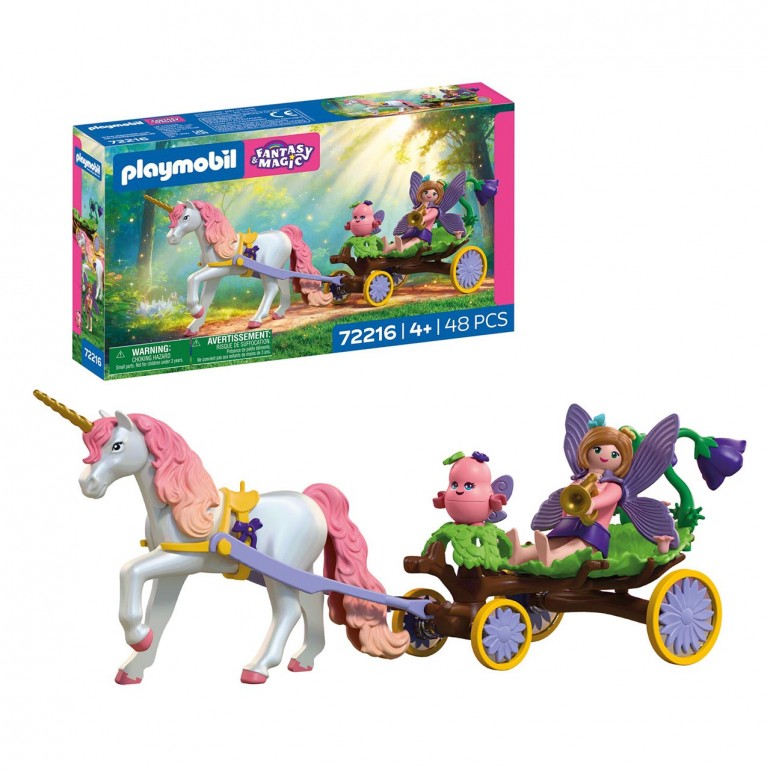 CARRUAJE C/UNICORNIO