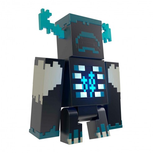 MINECRAFT WARDEN LUCES Y SON.