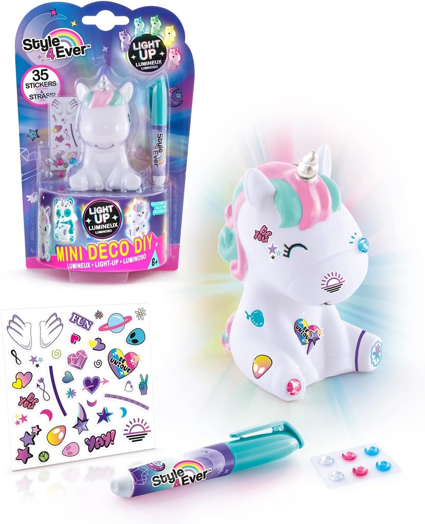 DECORA TU UNICORNIO LUM.SURT.