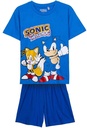 PIJAMA CORTO SONIC AZUL OSC.10