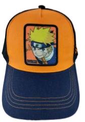 GORRA NARUTO T. NARANJA/AZUL