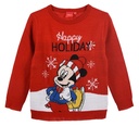 SUDADERA MICKEY ROJA T.6