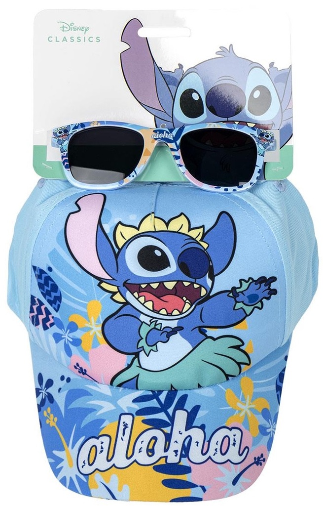 GORRA+GAFAS SOL STITCH