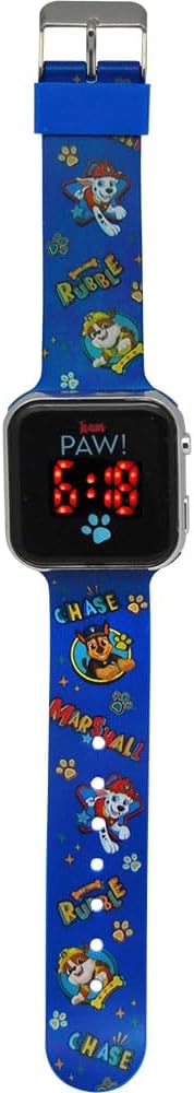 RELOJ LED PAW PATROL