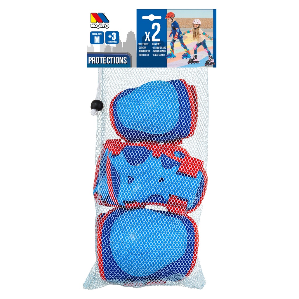 SET PROTECCIONES AZUL