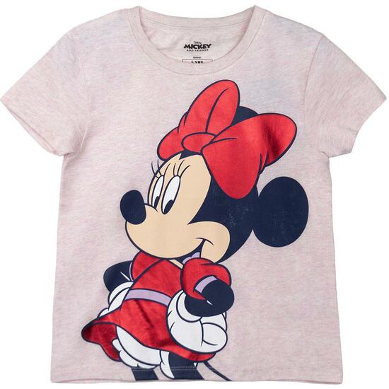 CAMISETA M/C MINNIE ROSA T.5