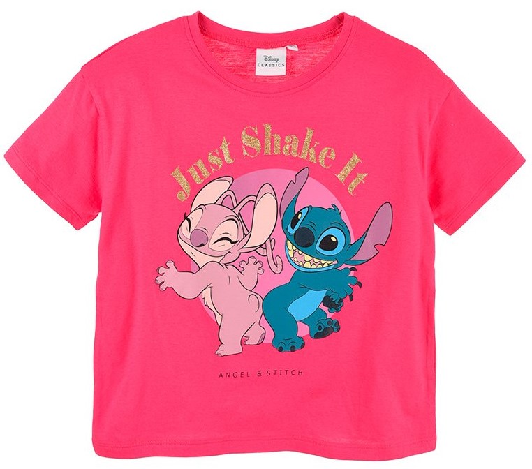 CAMISETA M/C.LILO FUCSIA T.6