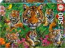 PUZ. 500 JUNGLA DE TIGRES
