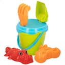 CUBO PLAYA 18CM.+PALAS+MOLDES