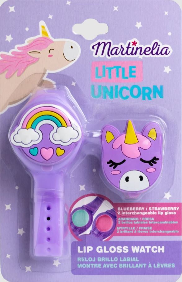 RELOJ BRILLO LABIAL LITTLE UNICORN