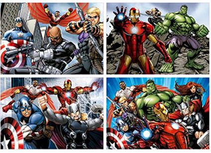 [04016331] PUZ.50+80+100+150 AVENGERS