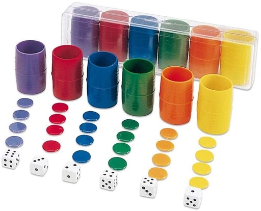 [19340746] ACCESORIOS PARCHIS 6 JUGADORES