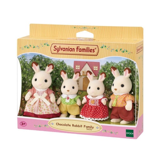 [42805655] FAMILIA CONEJO CHOCOLATE SYLV.