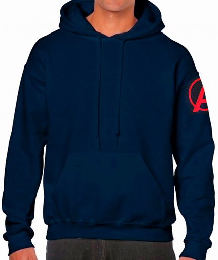 [67816591] SUDADERA AVENGERS NAVY T.L