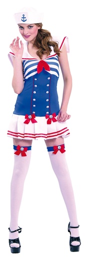 [92791181] DISFRAZ MARINERA AMOROSA ADULT