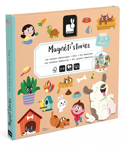 [73535457] MAGNETI´STORIES ANIMALES DOMÉSTICOS