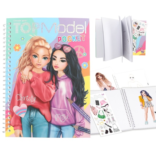 [50213166] CUADERNO COLOREAR TOP MODEL