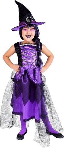 [78986756] DISFRAZ BRUJA CHIC PURP. T.M