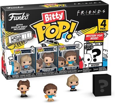 [54373048] BITTY POP - FRIENDS RACHEL 4PACK