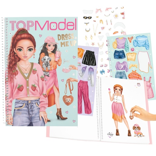 [50213486] CUADERNO DRESS ME UP GR.TOP MODEL