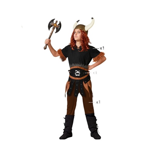 [01874967] DISFRAZ VIKINGO T.10-12