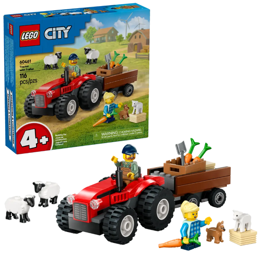 [22560461] TRACTOR C/REMOLQUE Y OVEJA