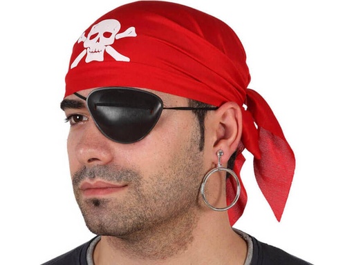 [01808716] SET PIRATA ROJO 3 P.