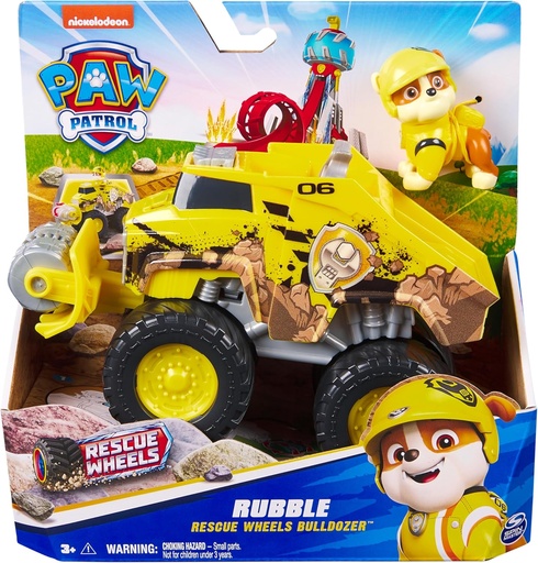 [62745284] PAW PATROL RUEDAS RESC.RUBBLE