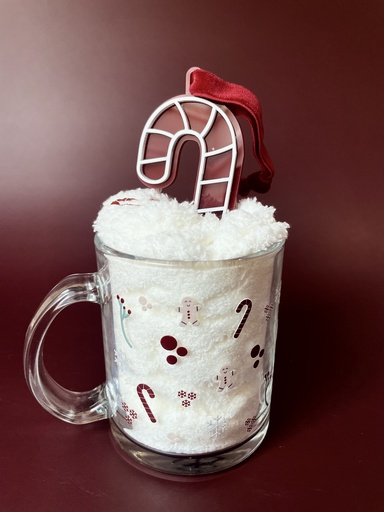 [01330601] CALCETINES+TAZA+BASTON NAVIDAD