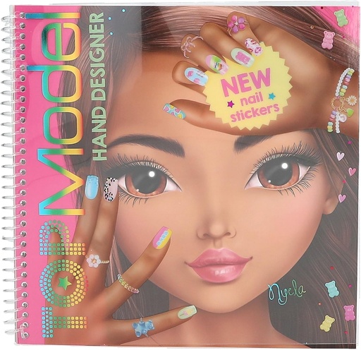 [50214000] CUADERNO P/COLOREAR HAND DESIGN
