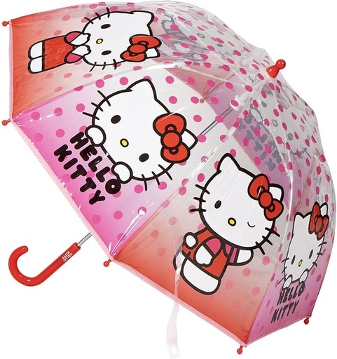 [61051095] PARAGUAS BURBUJA HELLO KITTY