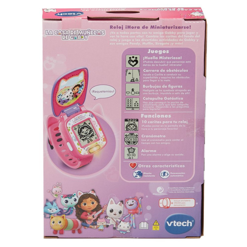 RELOJ HORA DE MINIAT. GABBY'S