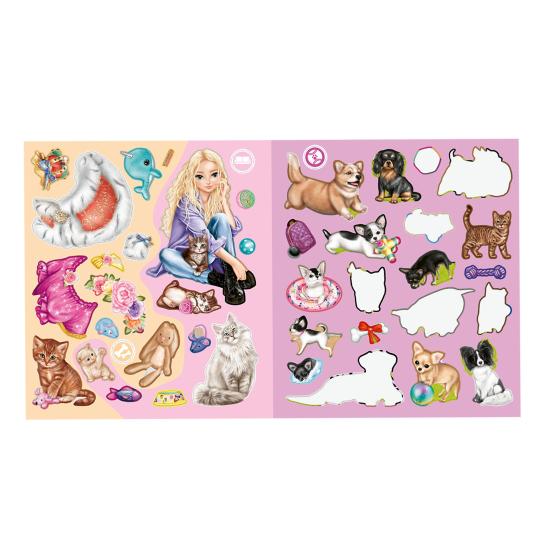 STICKERWORLD KITTY & DOG TOP MODEL