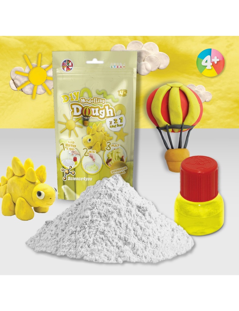 CREA PLASTILINA AMARILLA