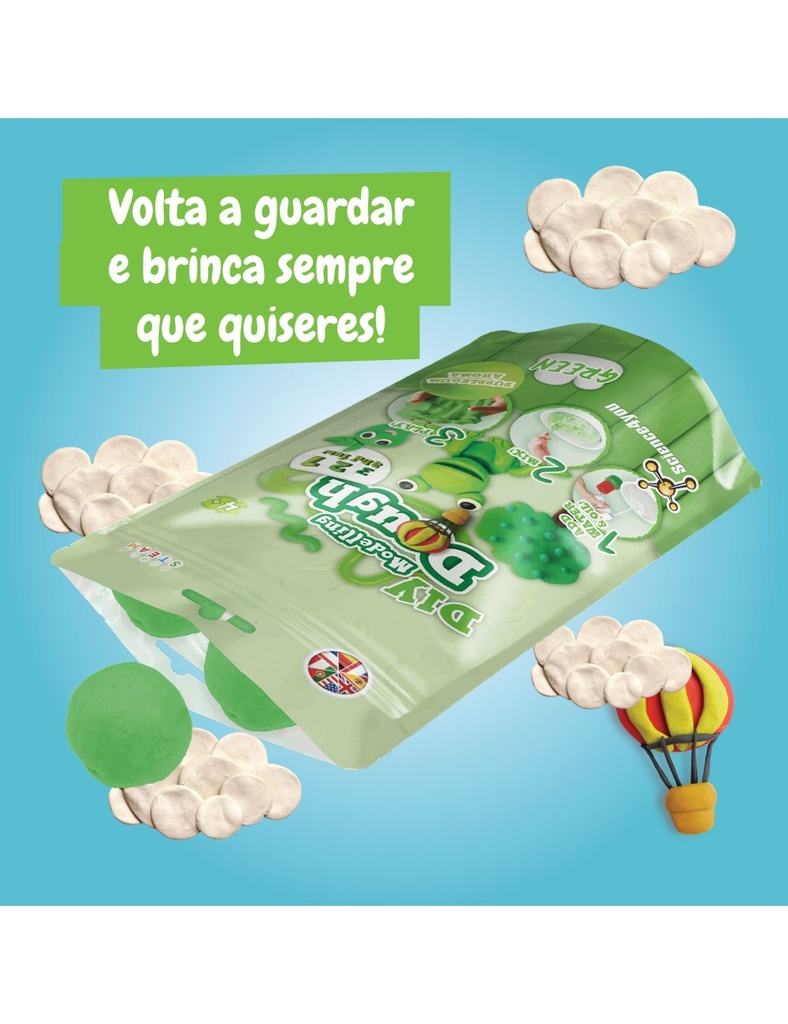 CREA PLASTILINA VERDE