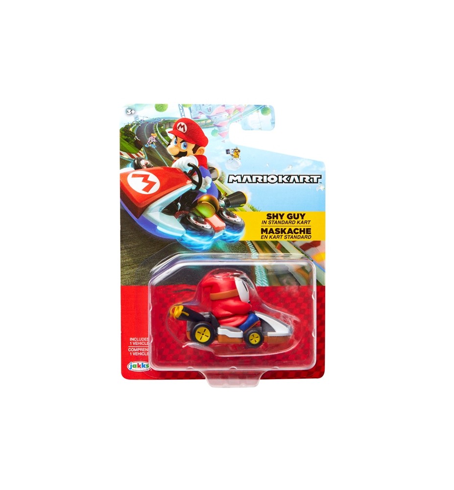 SUPER MARIO MINI KART RACER 6 CM